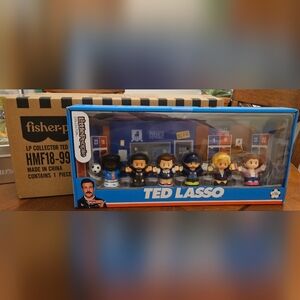 NEW, IN BOX! Little People Collector Ted Lasso Special Edition Set
